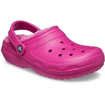 Crocs Classic Bélelt Clog Cipők Férfi Rózsaszín | HU 0667JPQJ